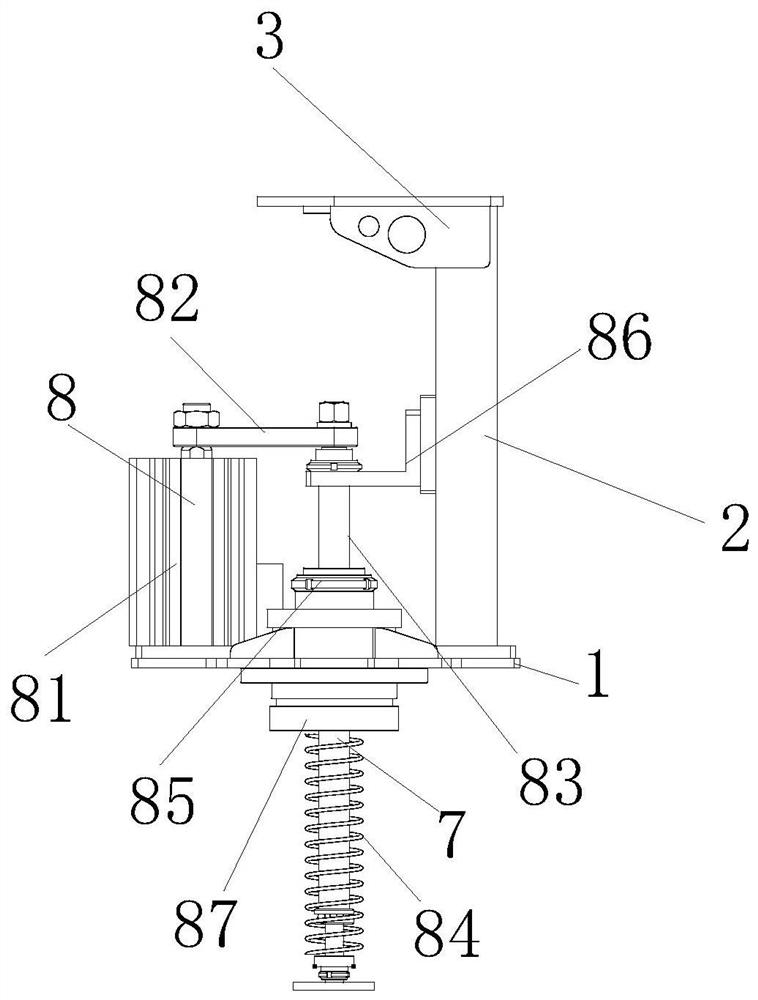 Suspension structure special for digital media teaching