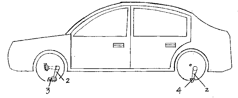 Vehicle emergency super braking device