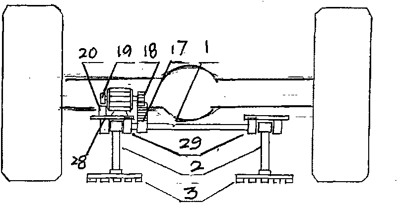 Vehicle emergency super braking device