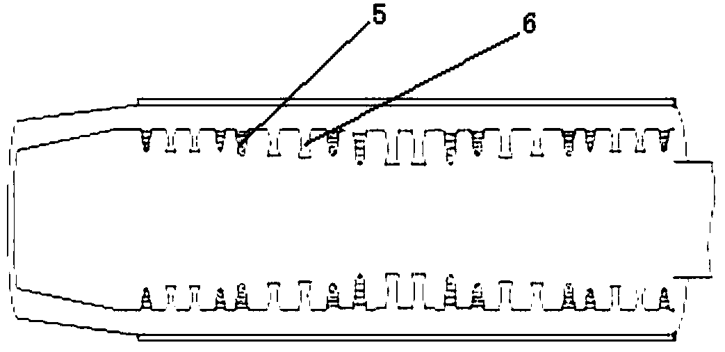 High-precision rapid gas mixing device capable of rotating reversely