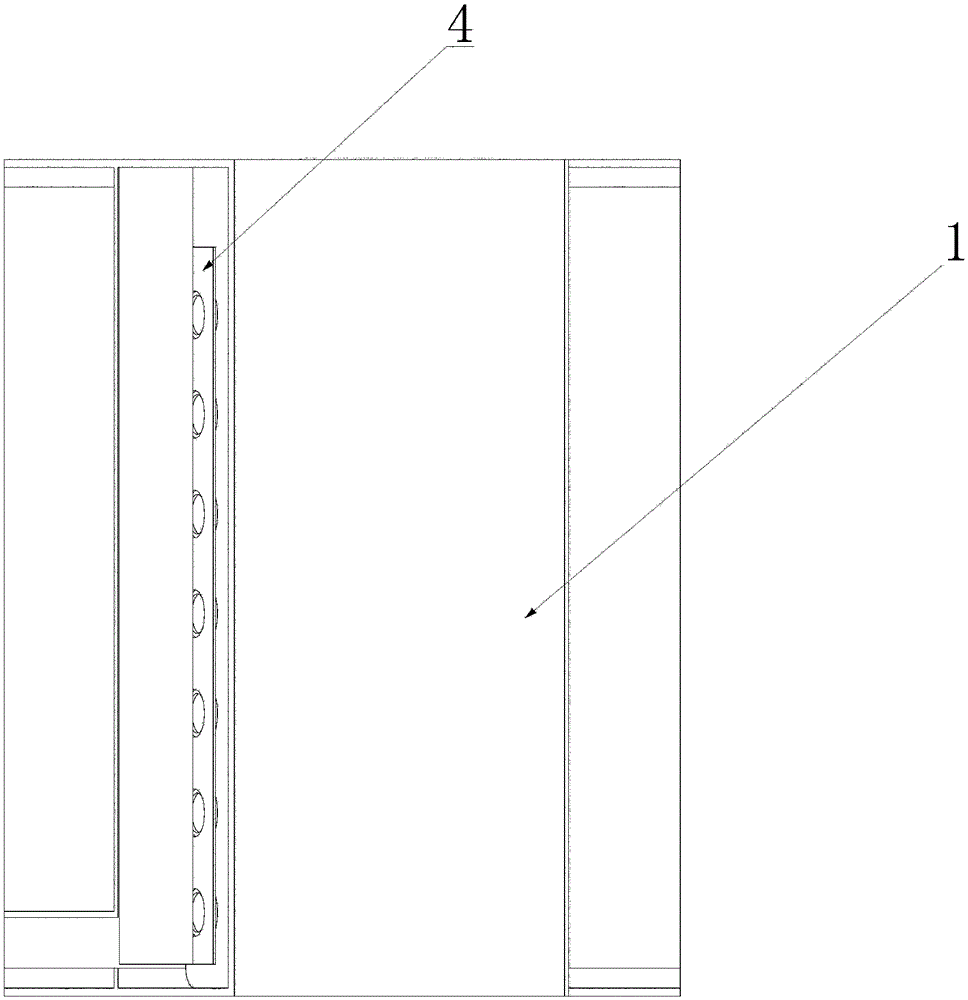 Cleaning device of automatic cleaning machinery