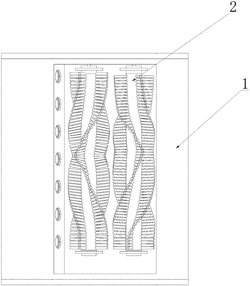 Cleaning device of automatic cleaning machinery