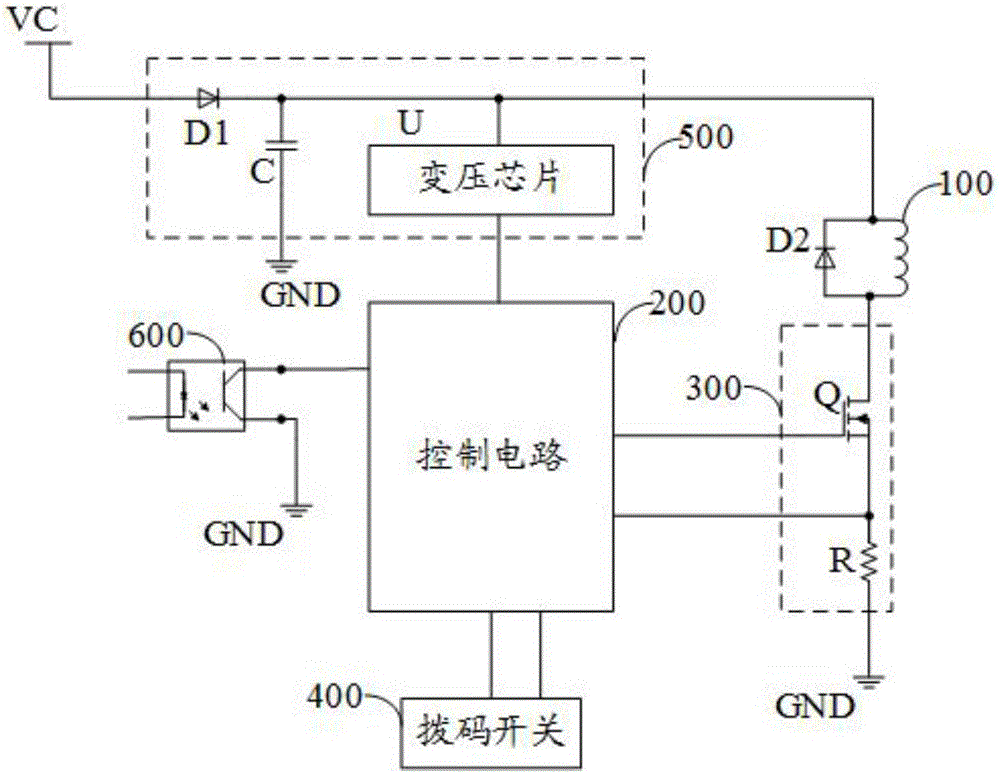 Electromagnetic brake control circuit and electromagnetic brake controller