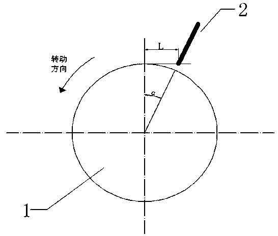 Overlay welding method after large roller shaft wear