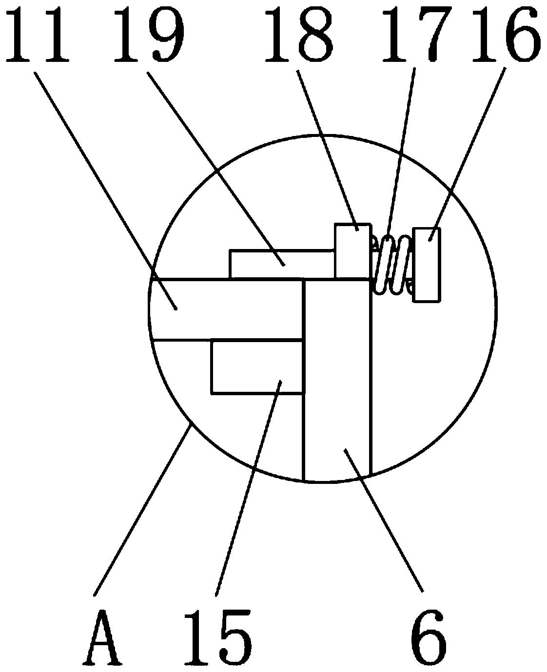 Coating material mixing device and use method thereof