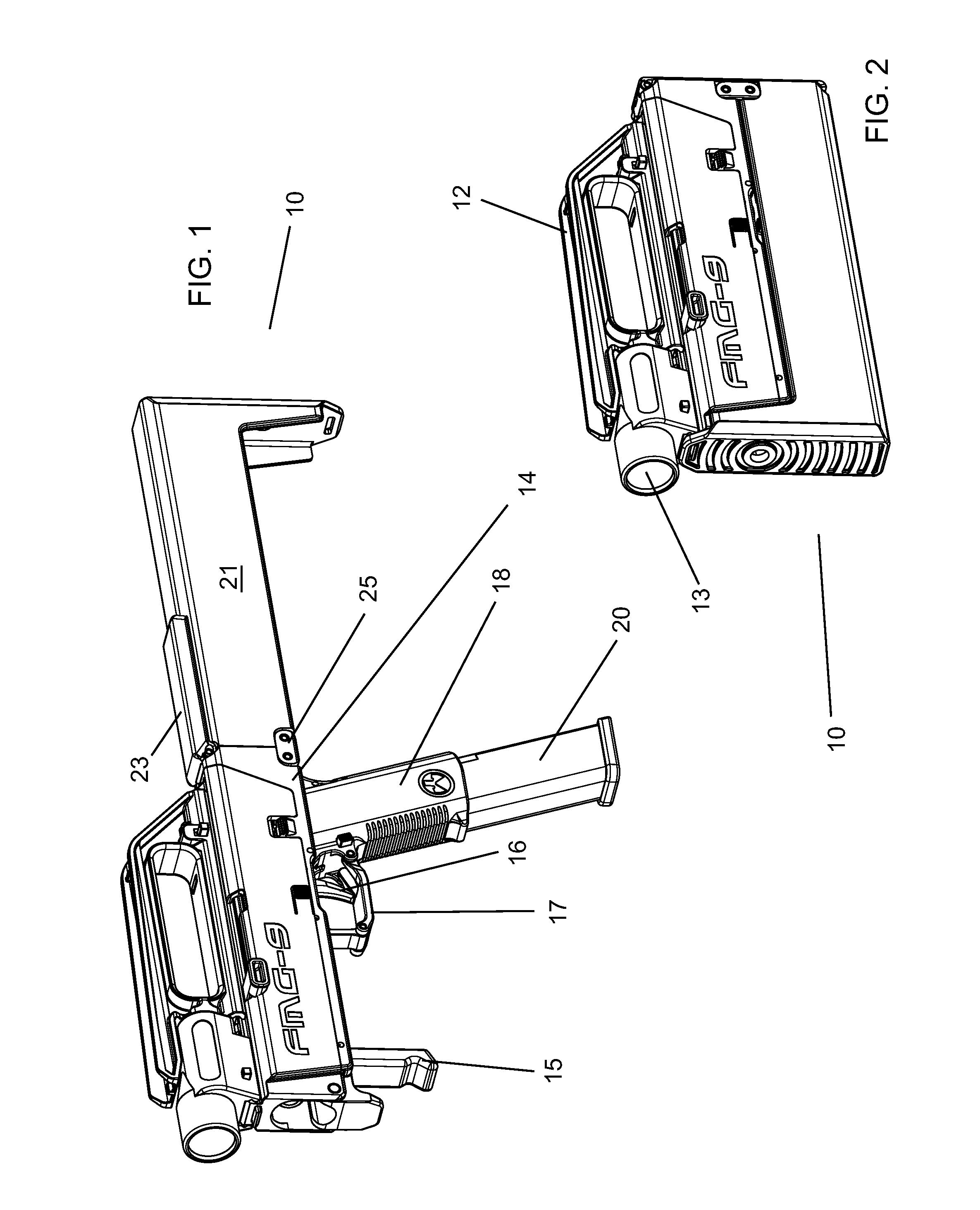 Foldable Firearm