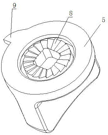 Oral trachea cannula fixing buckle device