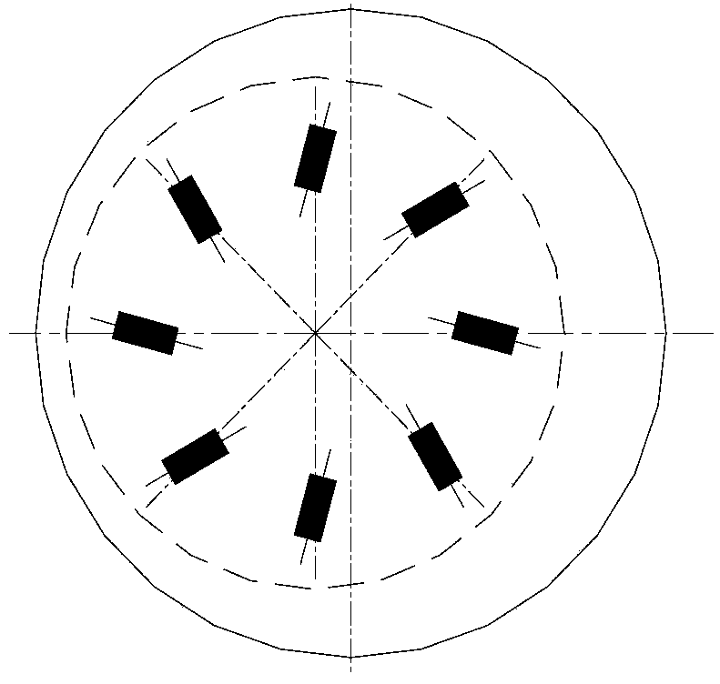 Dielectrophorisis-based retainer eccentric rotating and swinging type cylindrical component double-plane grinding/polishing device