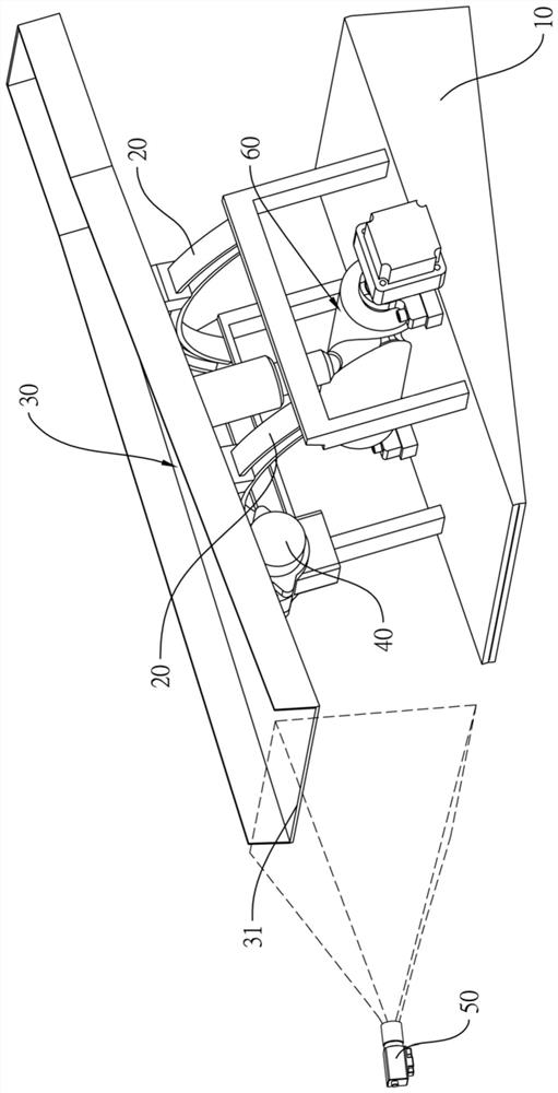 Visual precise counting device for anti-loose and anti-leakage processing of fasteners