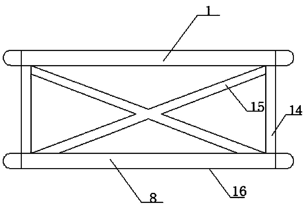 High precision positioning column reinforcement positioning hoop