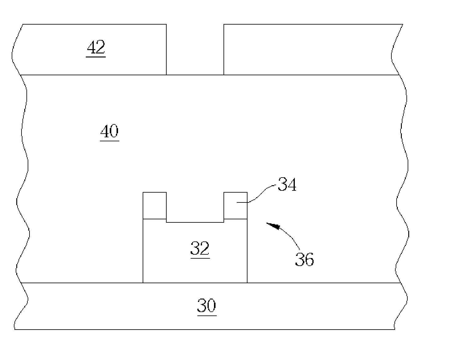 Method for fabricating a through hole on a semiconductor substrate