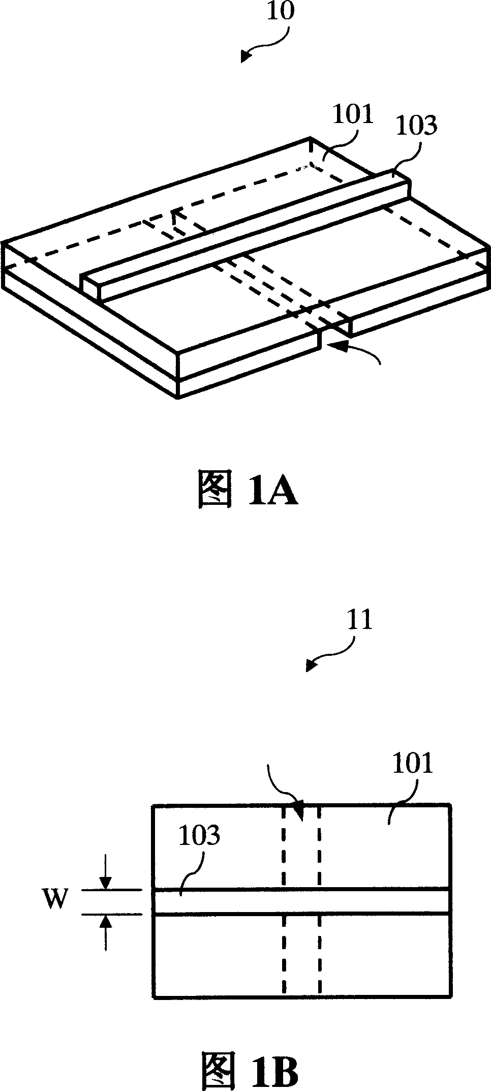 Transmission line design for cross groove structure