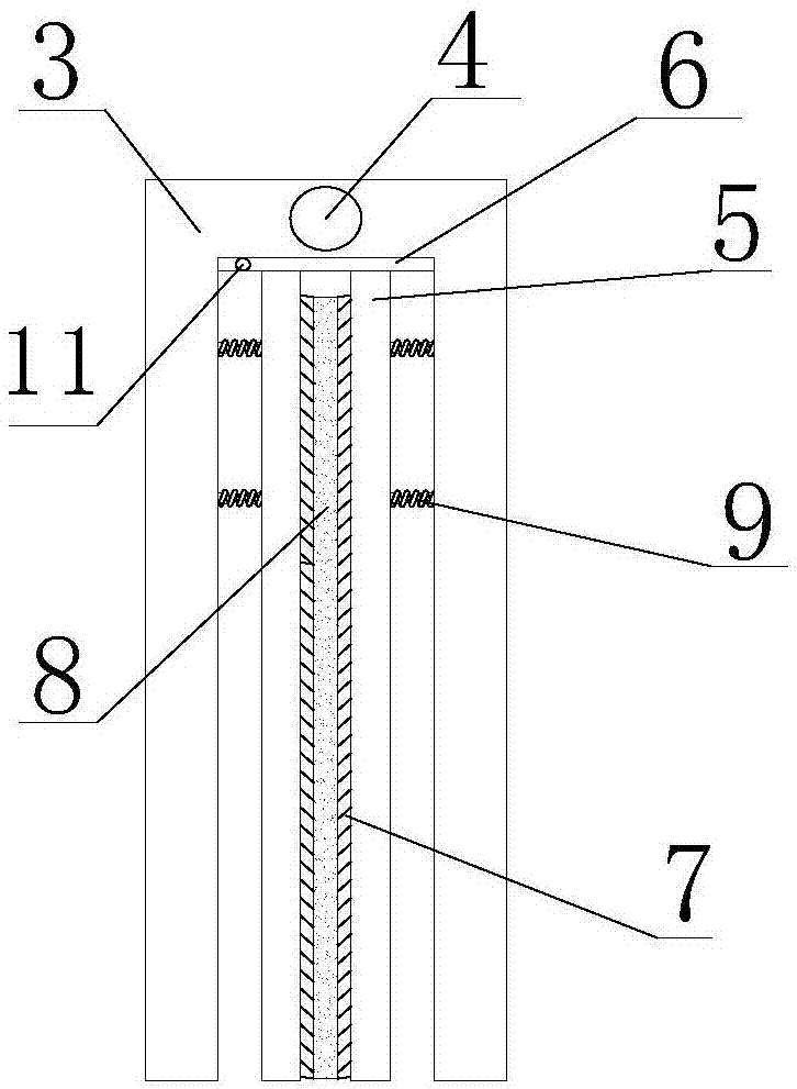 Deashing device for color selecting machine sorting room glass