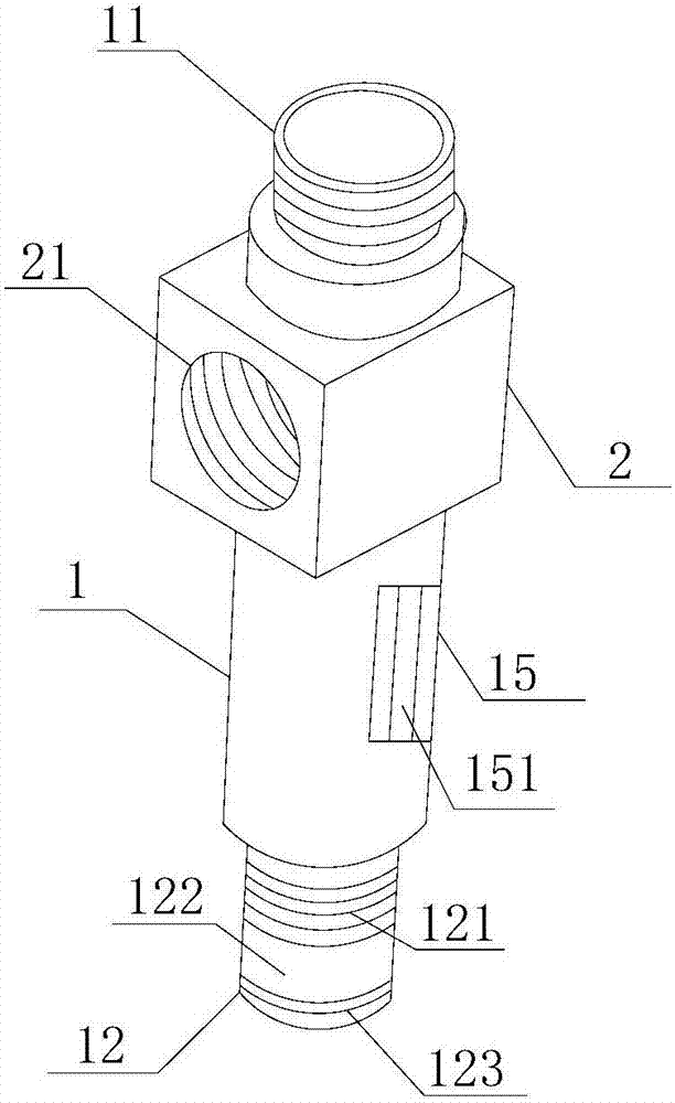 Three-way assembly variable joint