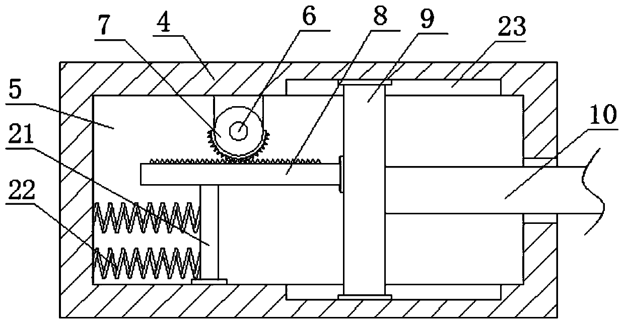 Grinding machine with efficient dust removing function