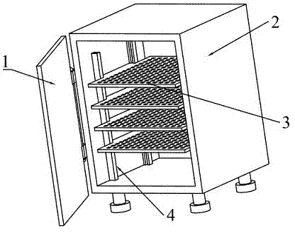 Electrical cabinet for numerically-controlled machine tool