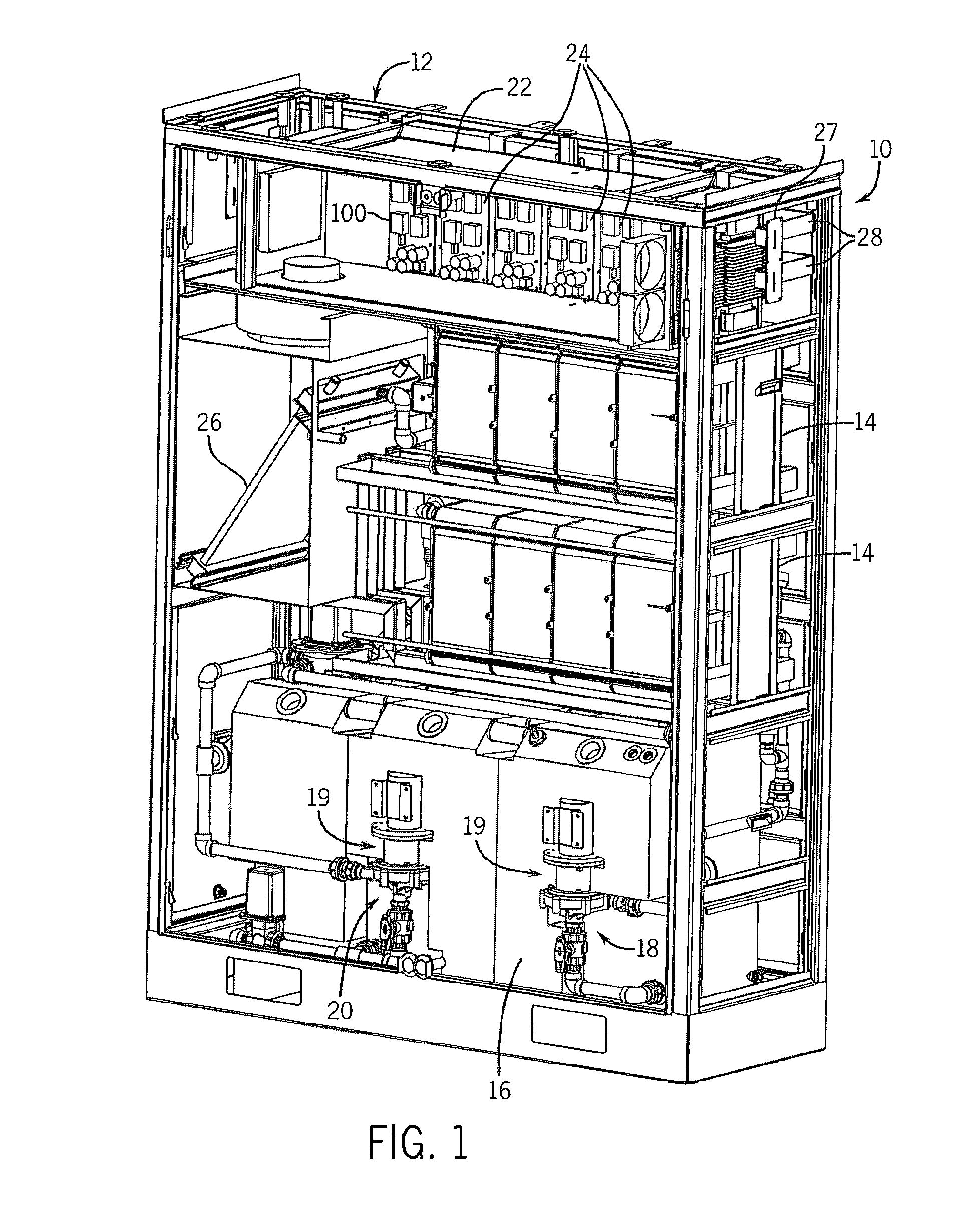 Reversible polarity operation and switching method for ZnBr flow battery when connected to common DC bus