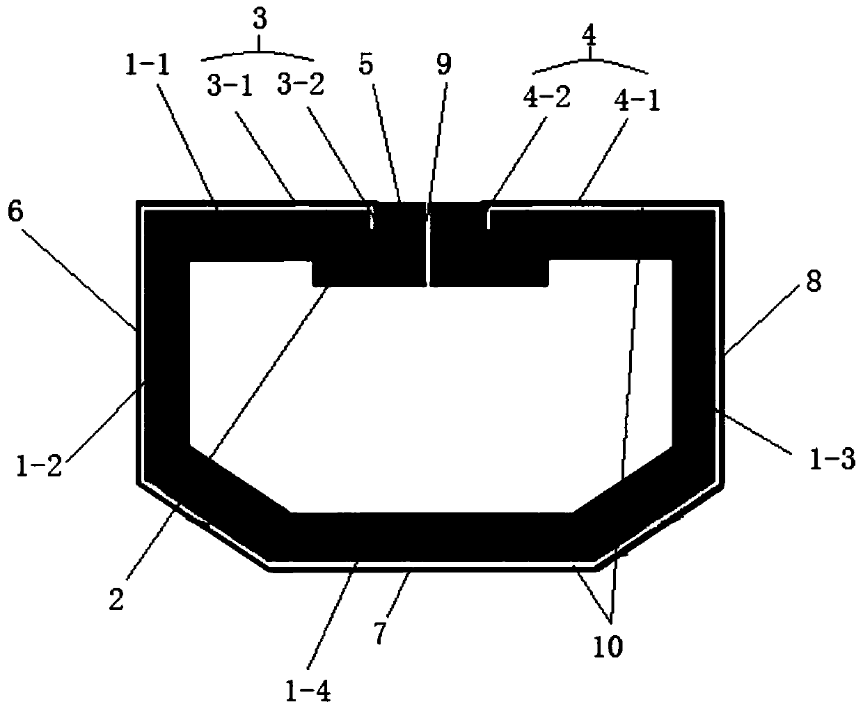 Flame-retardant warm edge spacer bar, flame-retardant composite material used thereby, and preparation method of flame-retardant composite material