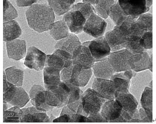 Mesoporous magnetic ferriferrous oxide, its preparation method and application