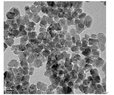 Mesoporous magnetic ferriferrous oxide, its preparation method and application