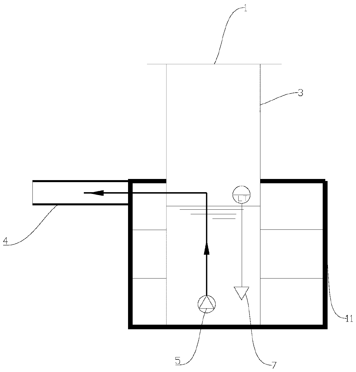 Intelligent rainwater regulation and storage pool monitoring system and monitoring method