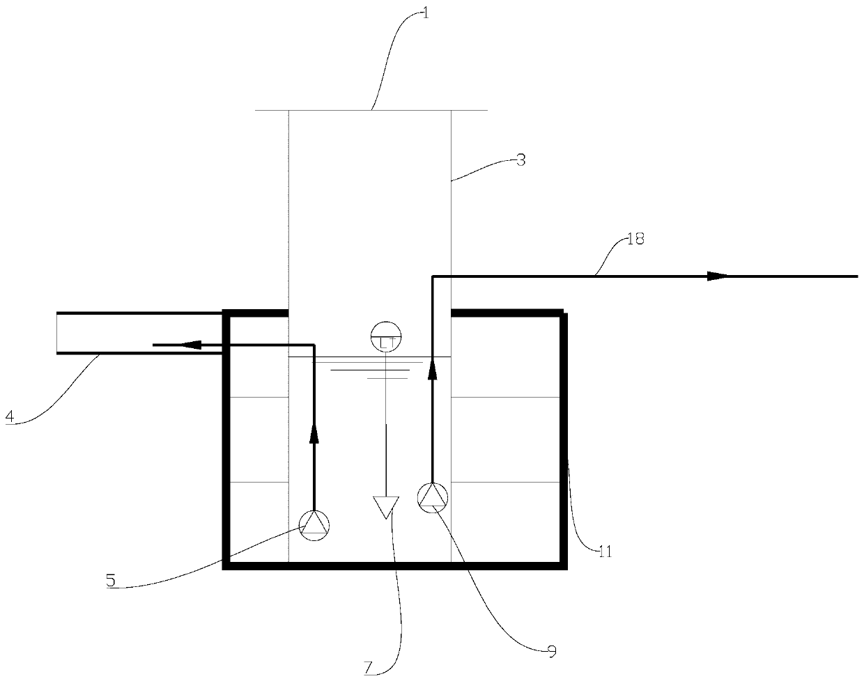 Intelligent rainwater regulation and storage pool monitoring system and monitoring method