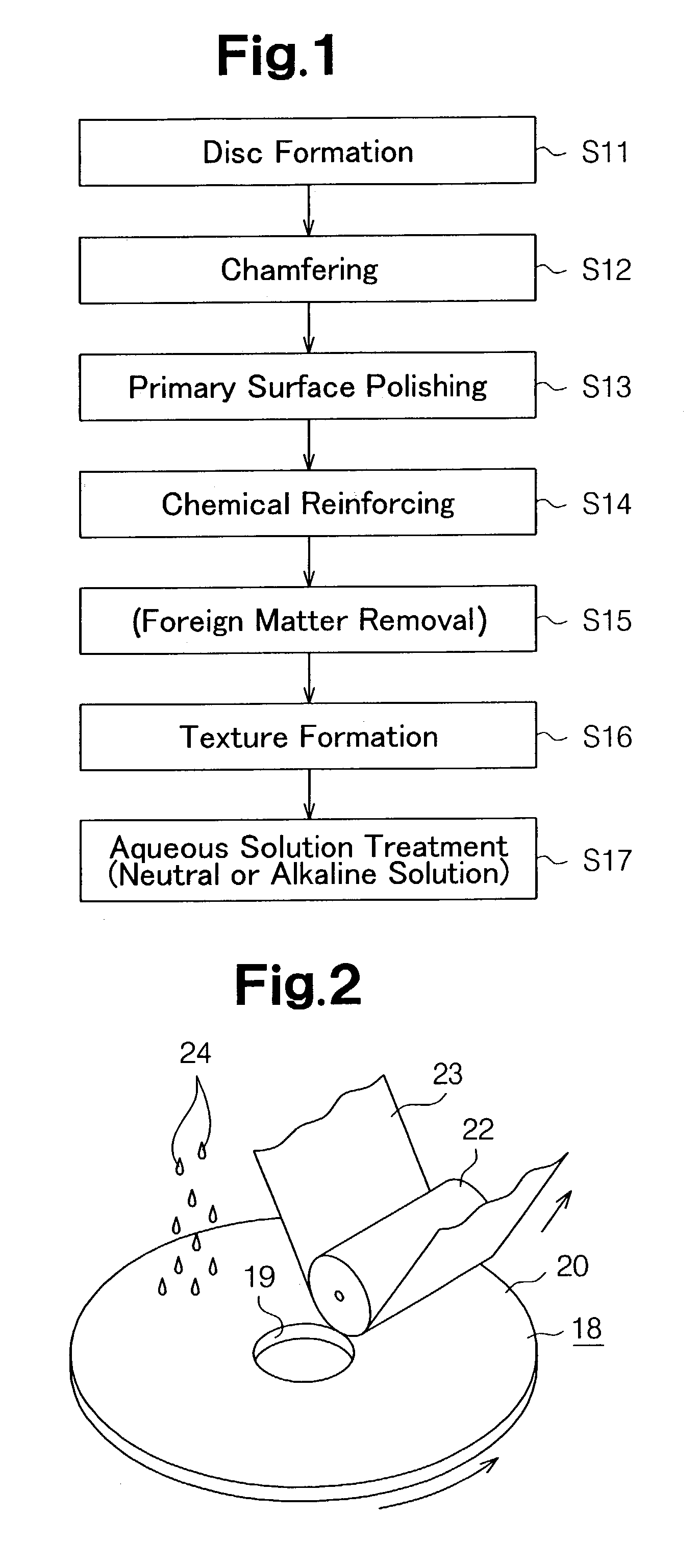 Method for manufacturing glass substrate of information recording medium