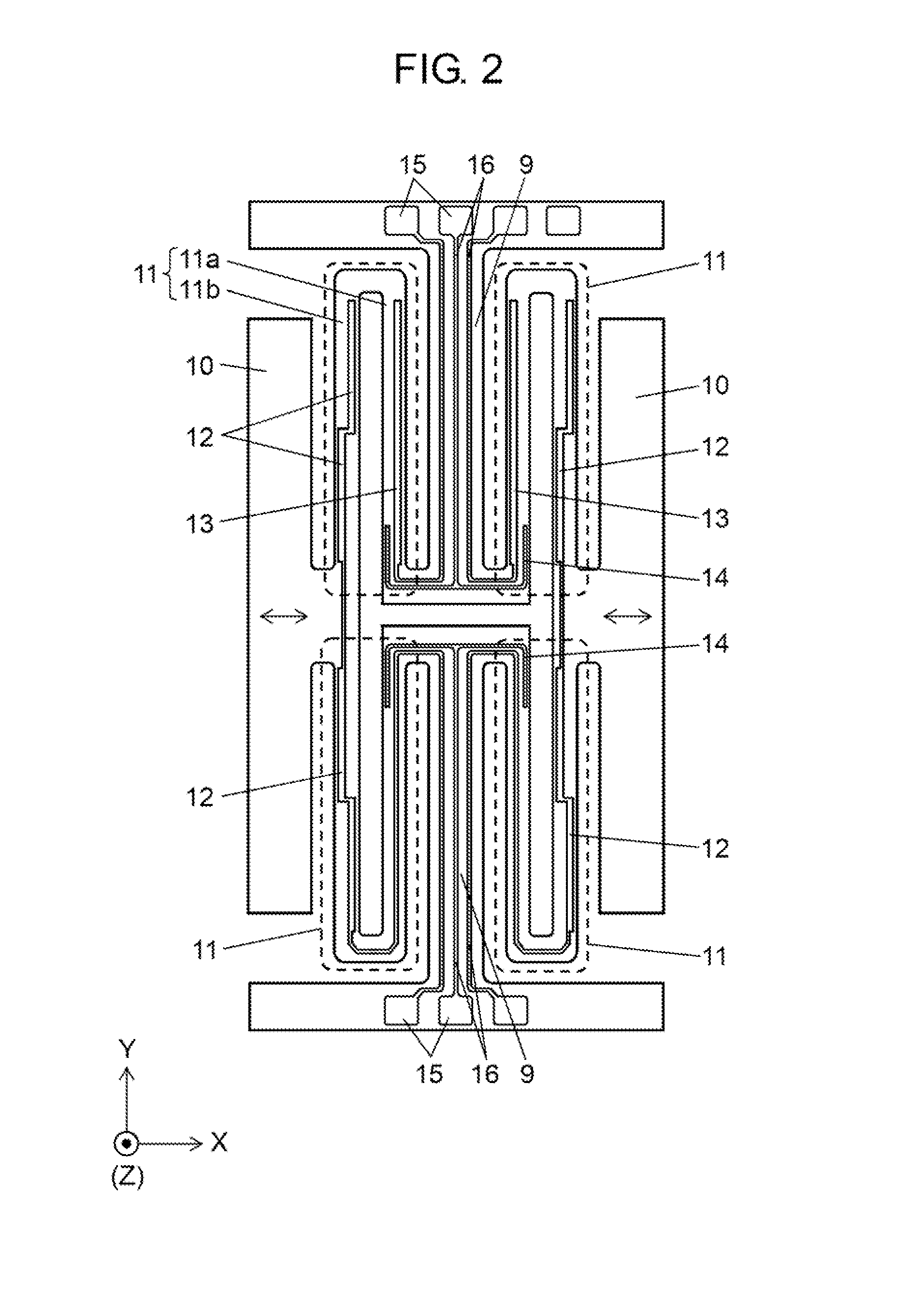 Angular velocity sensor element, angular velocity sensor and angular velocity sensor unit both using angular velocity sensor element, and signal detecting method for angular velocity sensor unit