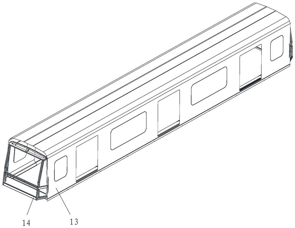 Railcar carriages and railcars