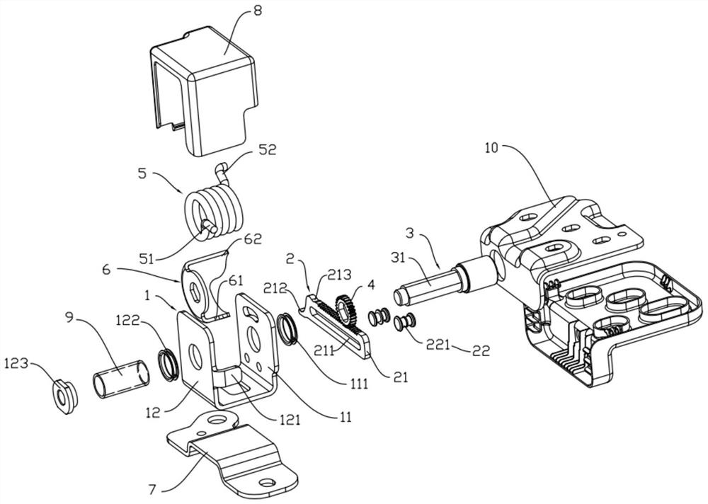 Seat auxiliary rotating device and seat with same