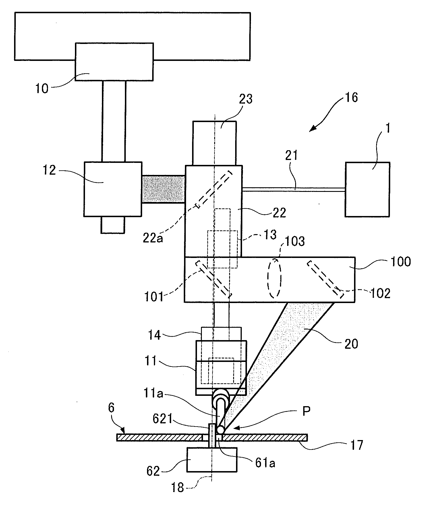 Laser soldering apparatus