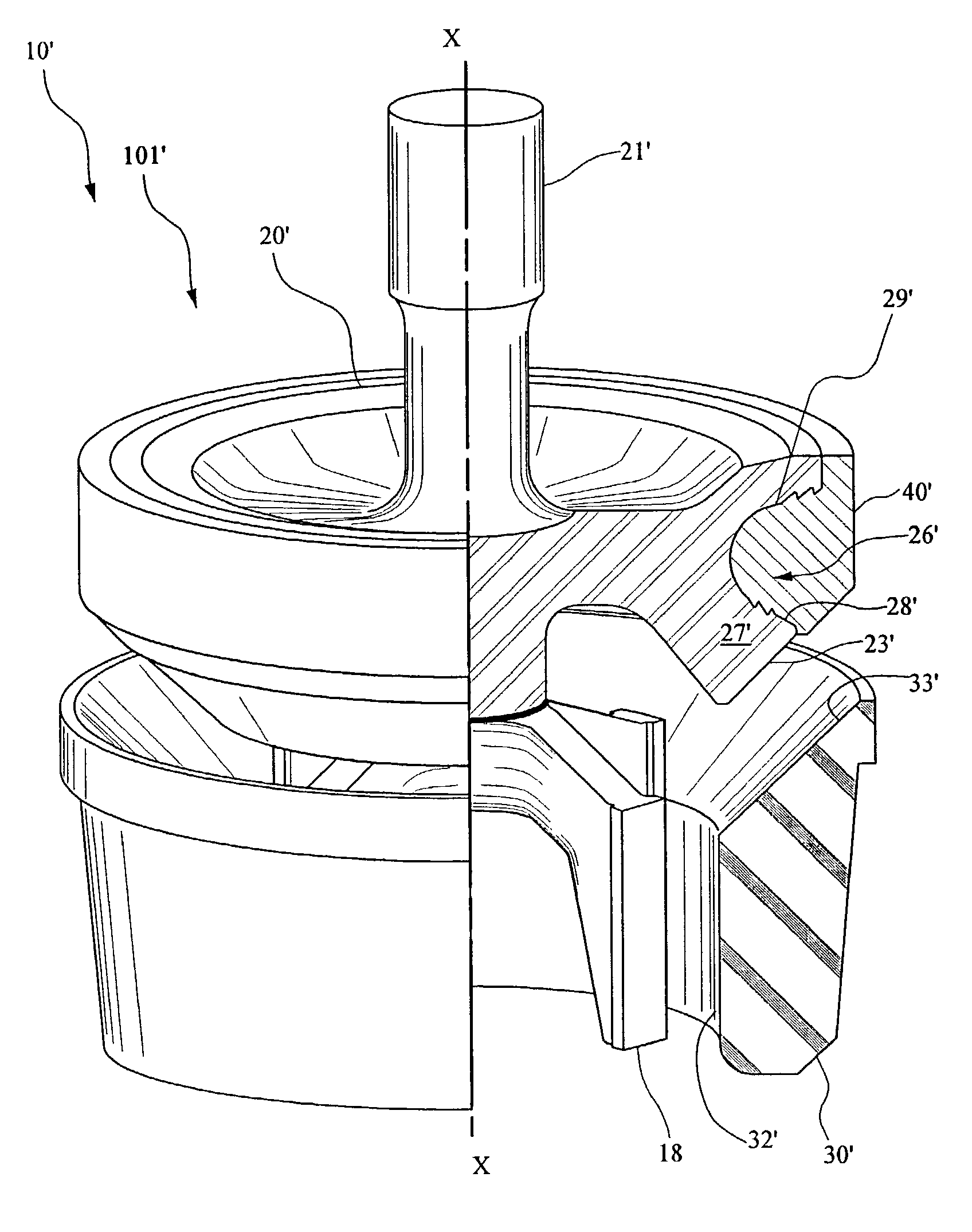 Valve body and seal assembly
