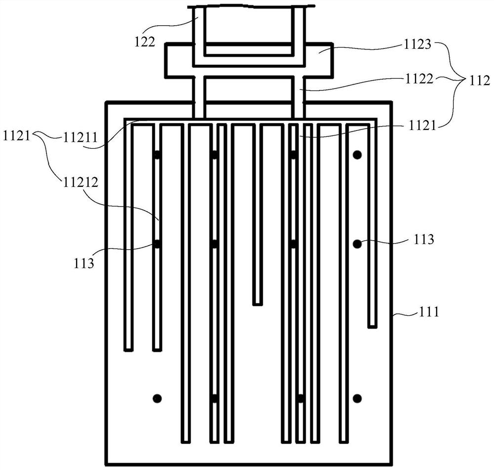 Heat pipe heat exchange device, heat exchange system and temperature regulation control method