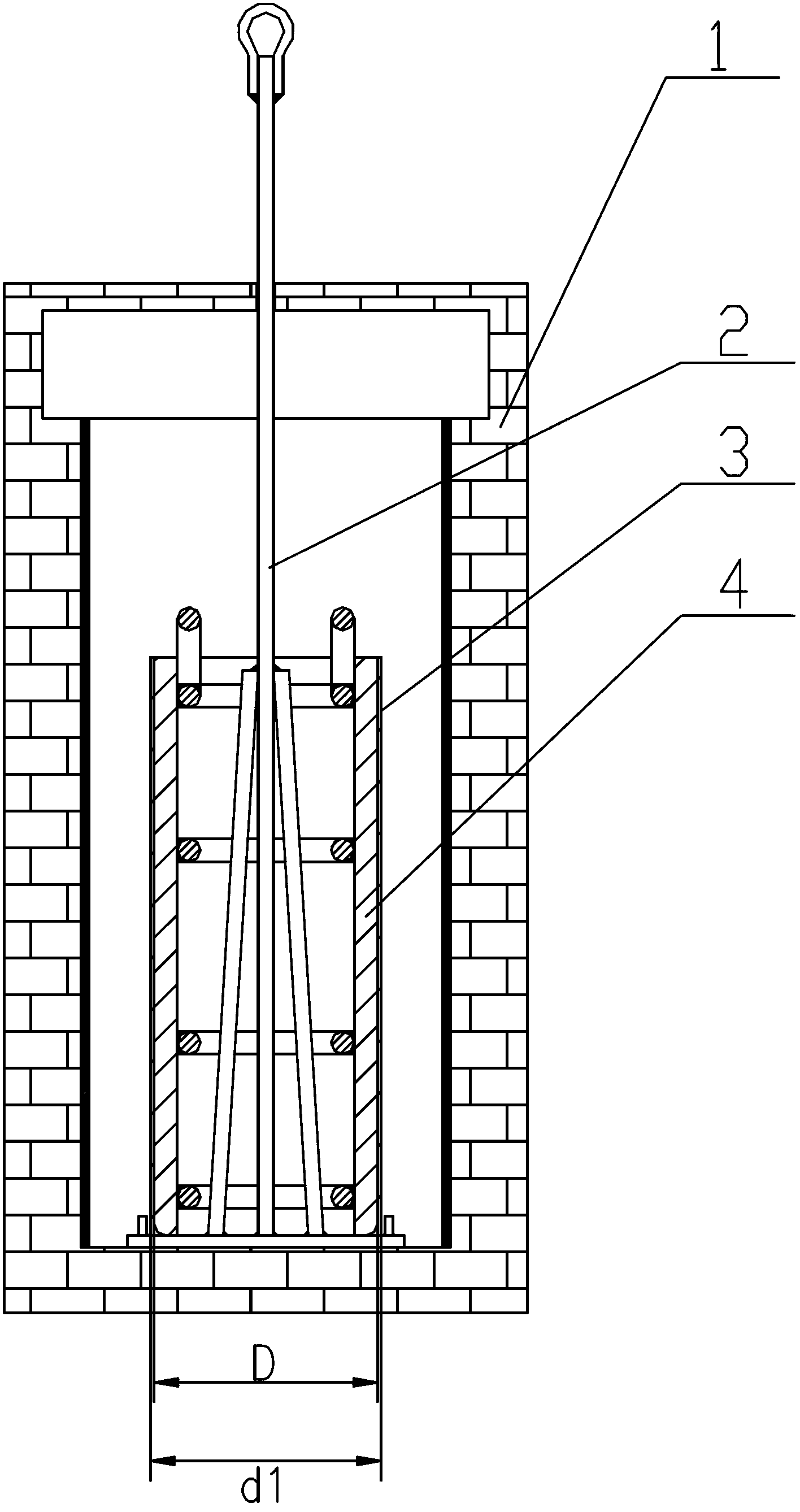 Diameter and shape precision control method of thin-walled cylinder and special tool thereof