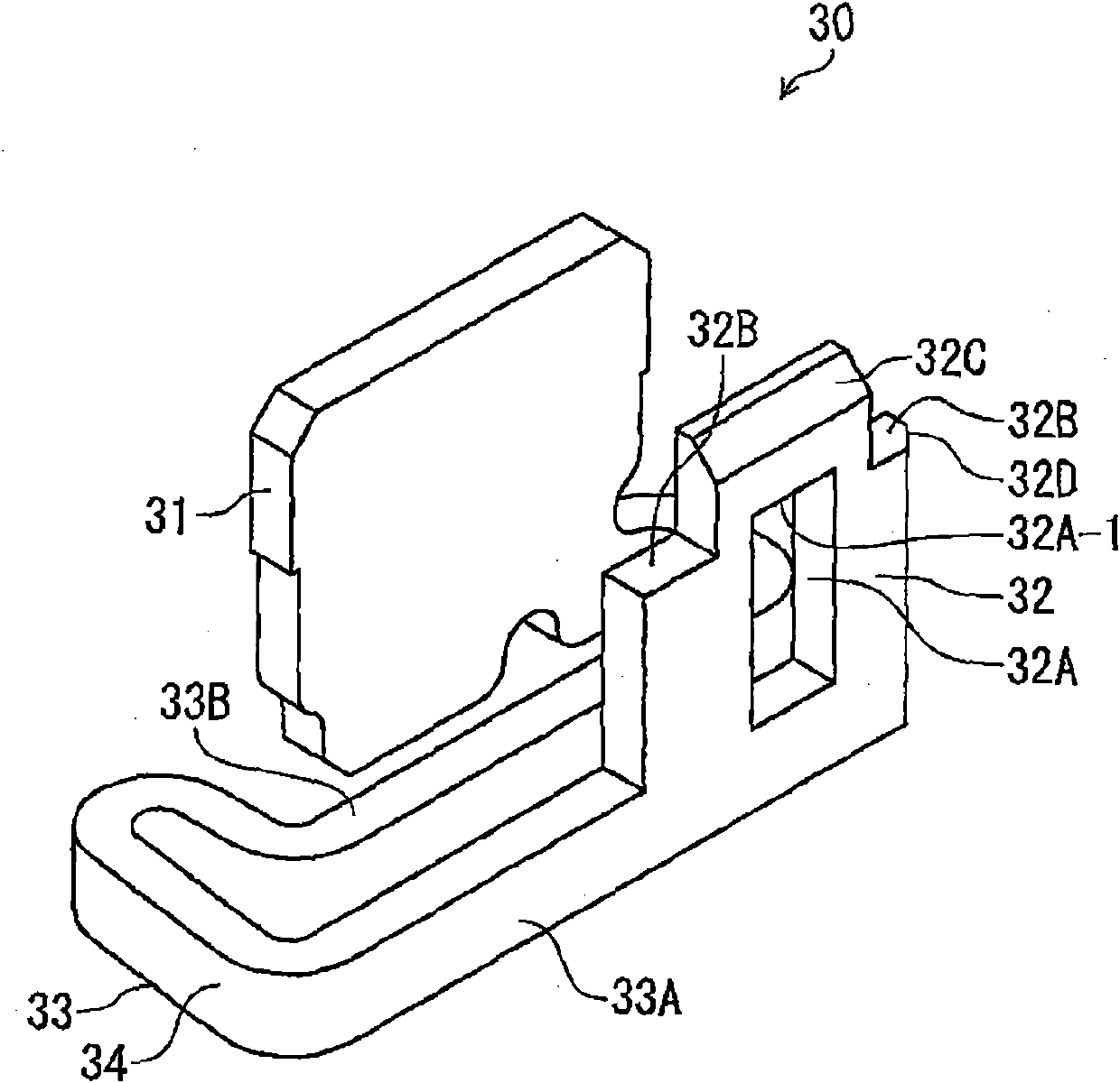 Electric connector for circuit substrate