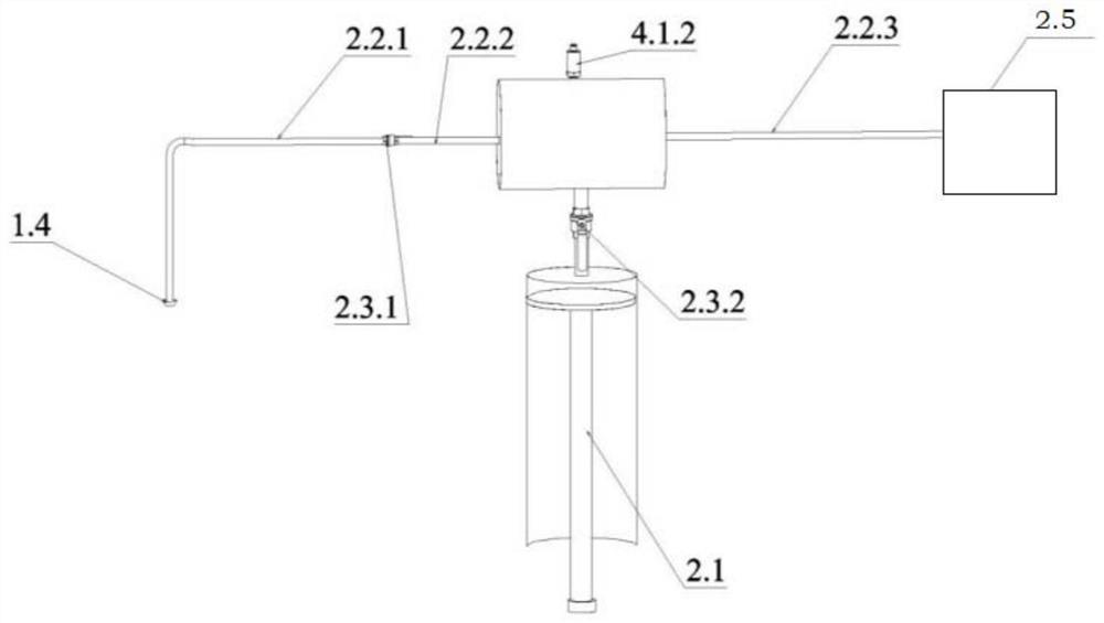 Viscous liquid cavitation inception pressure measuring device