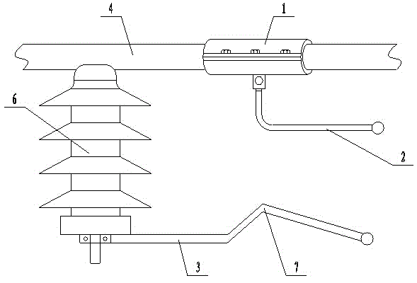 Disconnection-preventing parallel-connected gap device