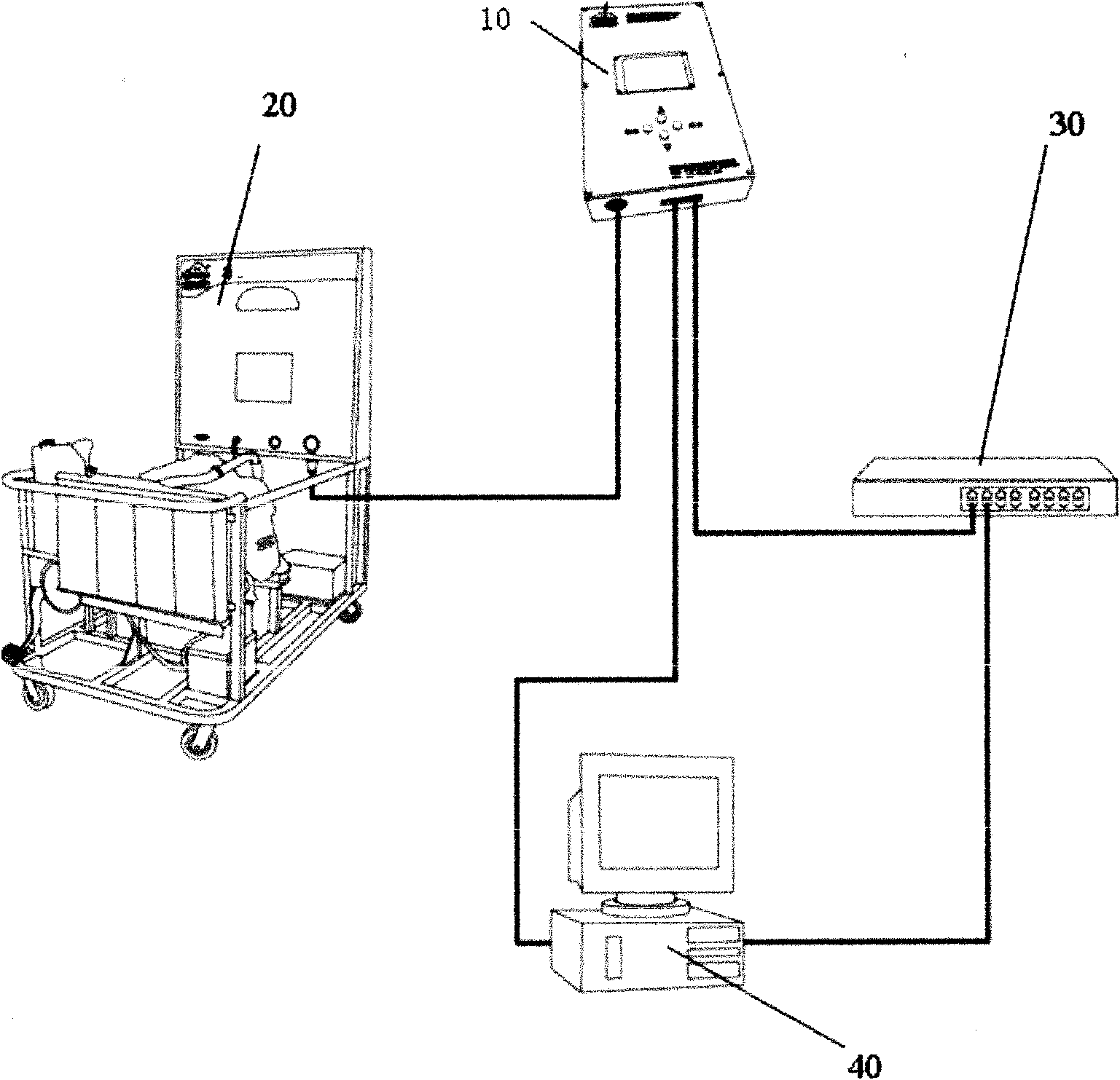 Network-type intelligent training examination system