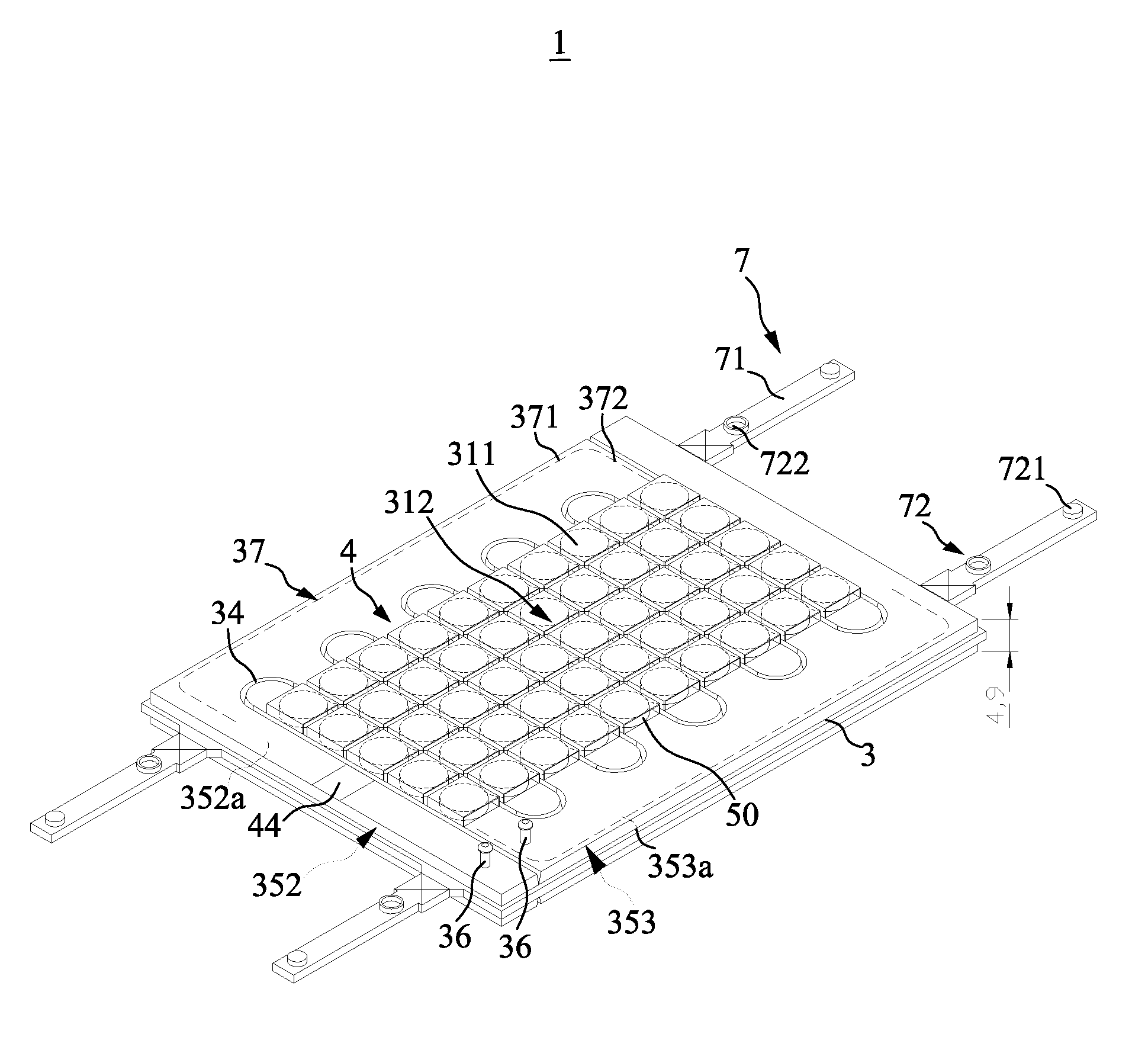 Magnetic induction pad