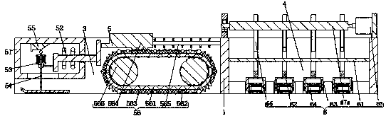 A construction method of rubber-plastic blended waterproof membrane