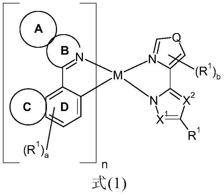 Metal complexes comprising condensed heteroaromatic rings