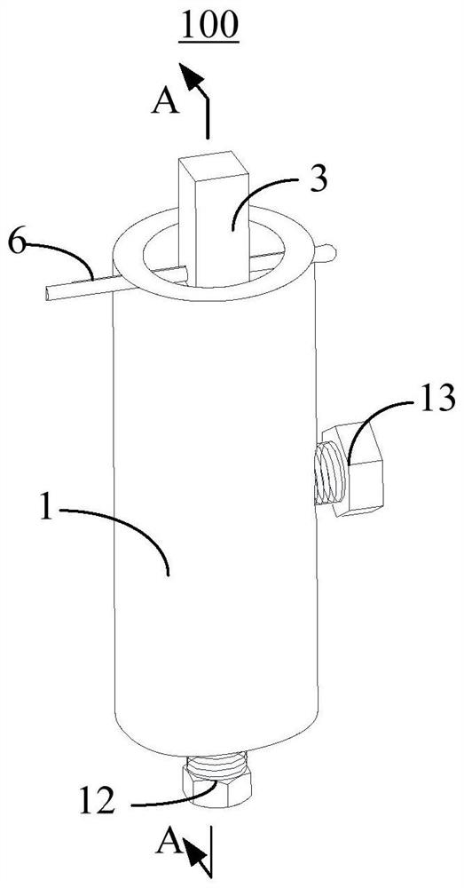 Auxiliary filling device and brake fluid filling system