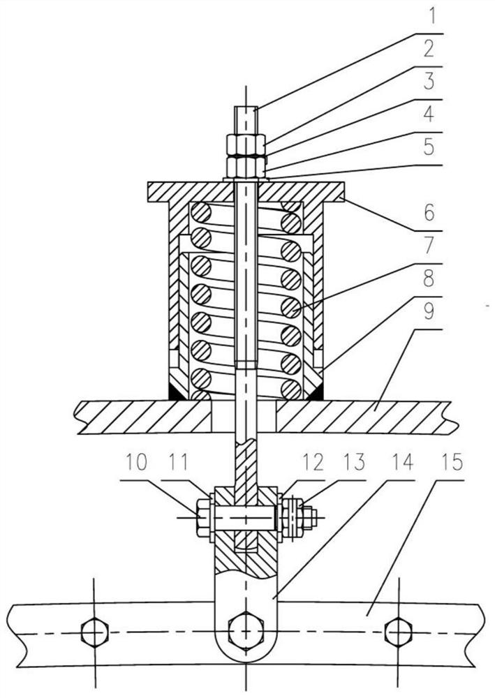 A net pulling device suitable for variable temperature environment
