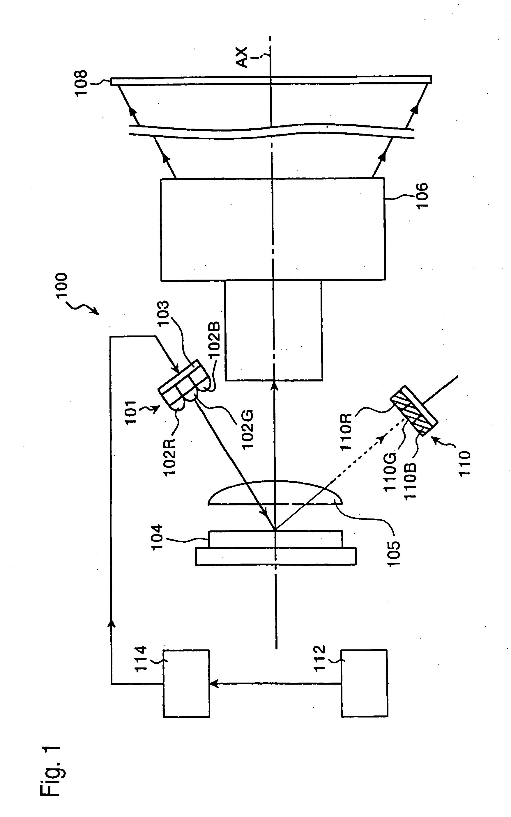 Projector and optical device