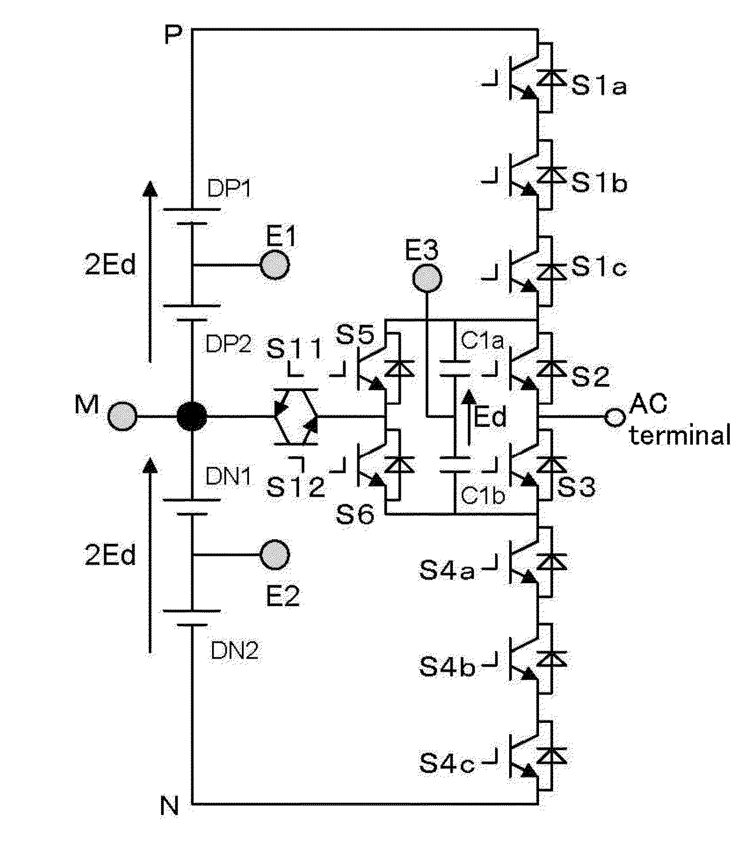 Power supply circuit for gate driving circuit of a power converter