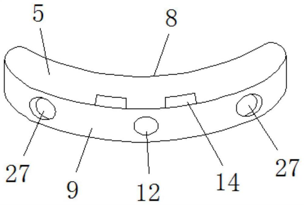 Electromagnetic stirrer coil winding device