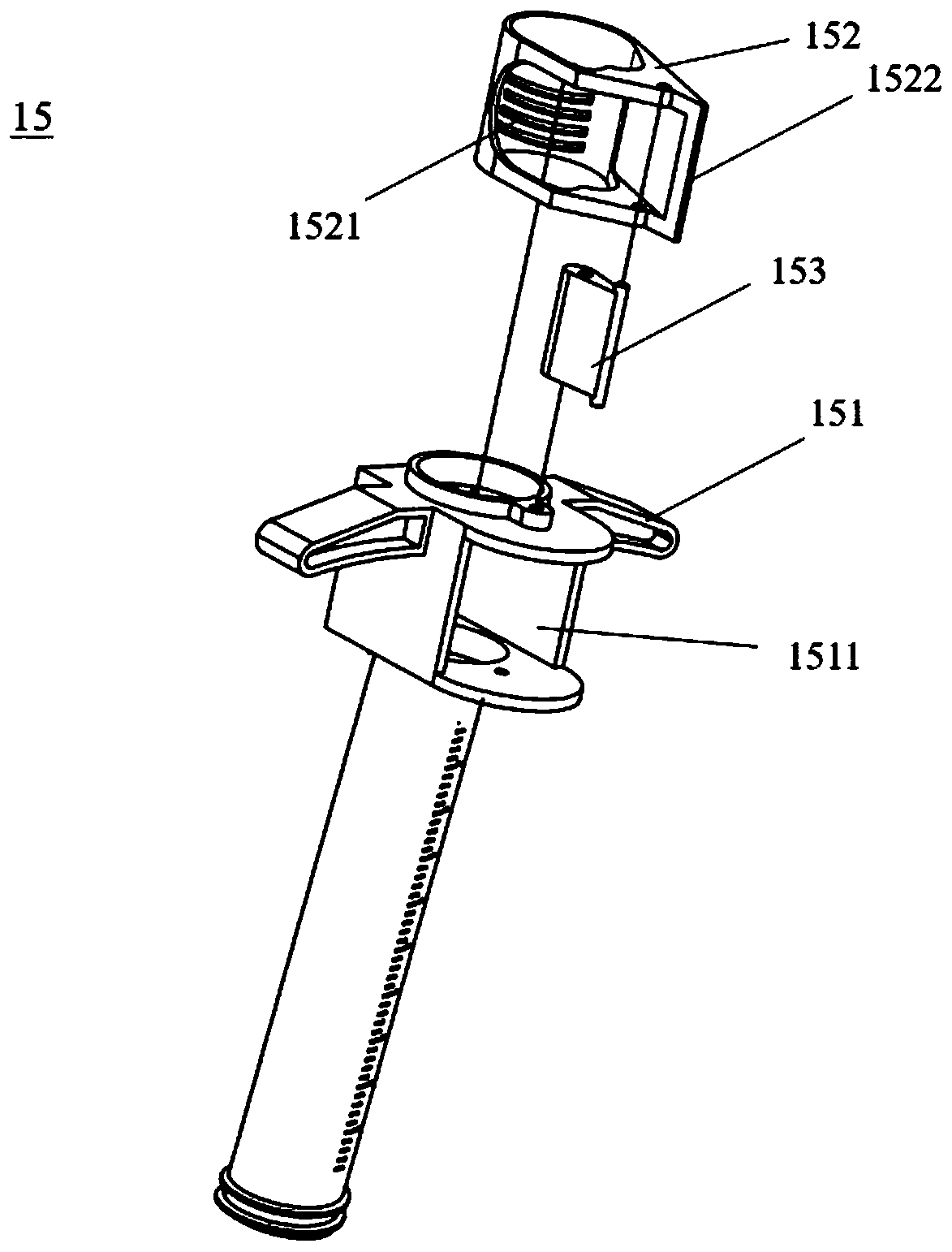 Quantitative forming apparatus for wheat grain-sized moxibustion cone