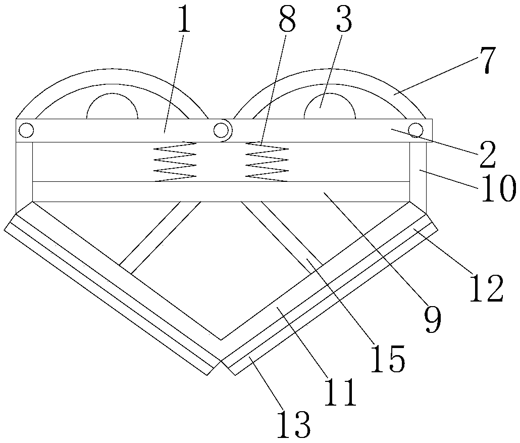 LED lamp band for wall clamps of toilet