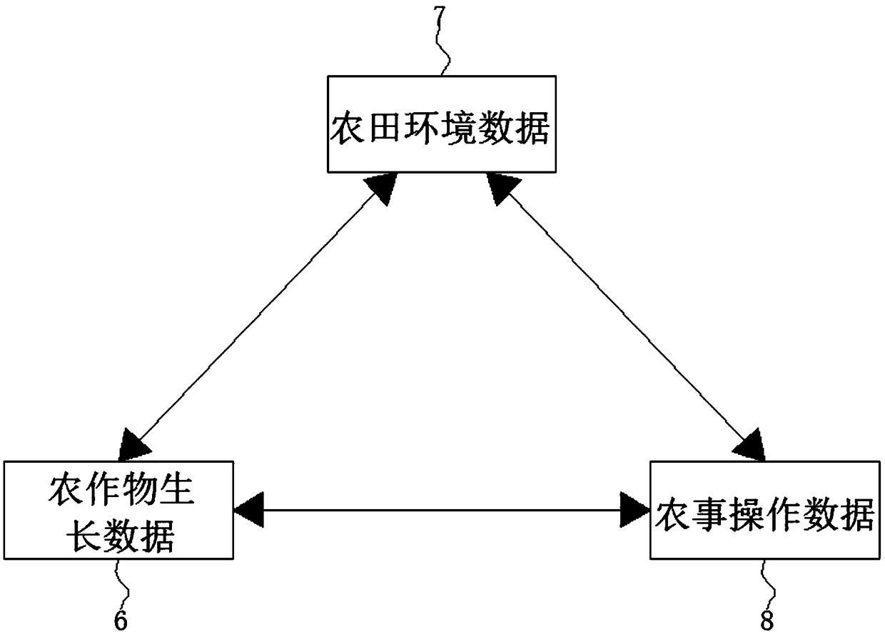 Agriculture production multi-factor management decision system based on real time monitoring data