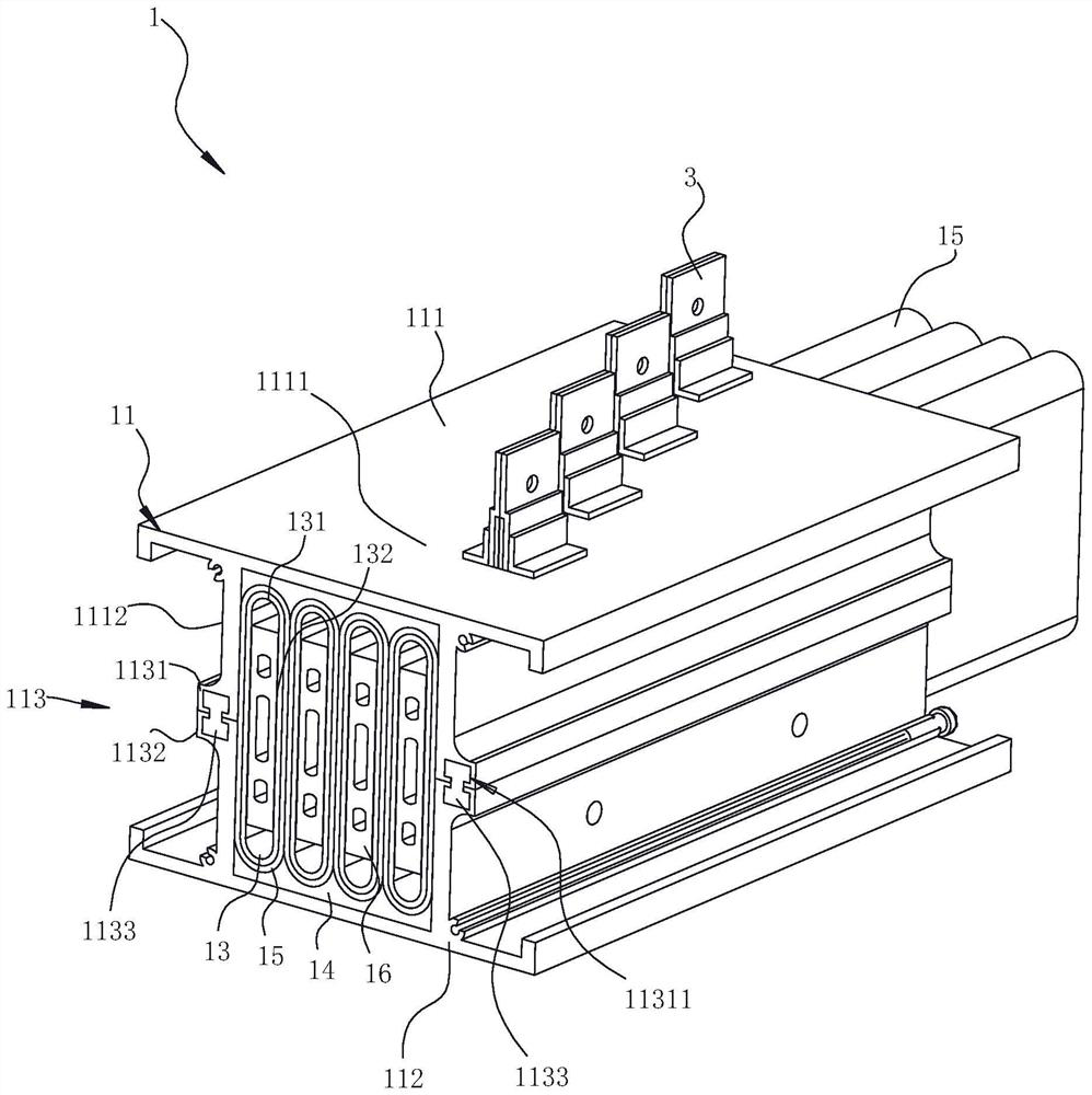 Bus duct power distribution system and bus duct production process